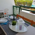 Apartmán Casa Palmera 2 Only 150 Meters To The Beach, Heated Pool, Wifi, Sat-tv, Terrace, Location, Washing Machine Playa de las Americas (Tenerife)