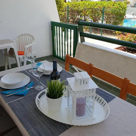 Apartment Casa Palmera 2 Only 150 Meters To The Beach, Heated Pool, Wifi, Sat-tv, Terrace, Location, Washing Machine Playa de las Américas
